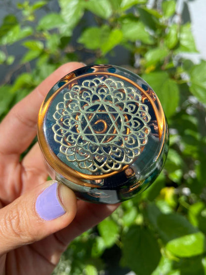 Orgonite para saúde das plantas