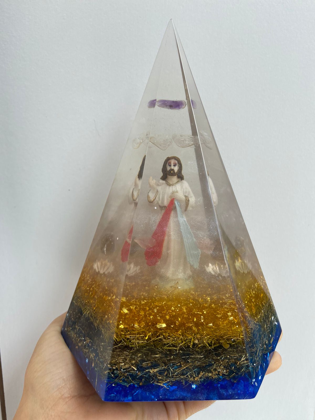 Orgonite Jesus Cristo para Paz, Harmonia e Confiança