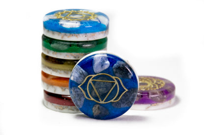 Orgonites kit 7 chakras