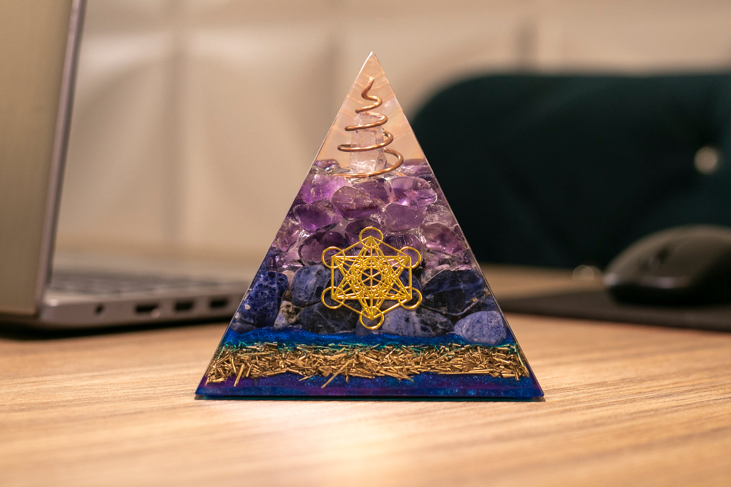 Orgonite de Harmonia, sofisticação e energia positiva