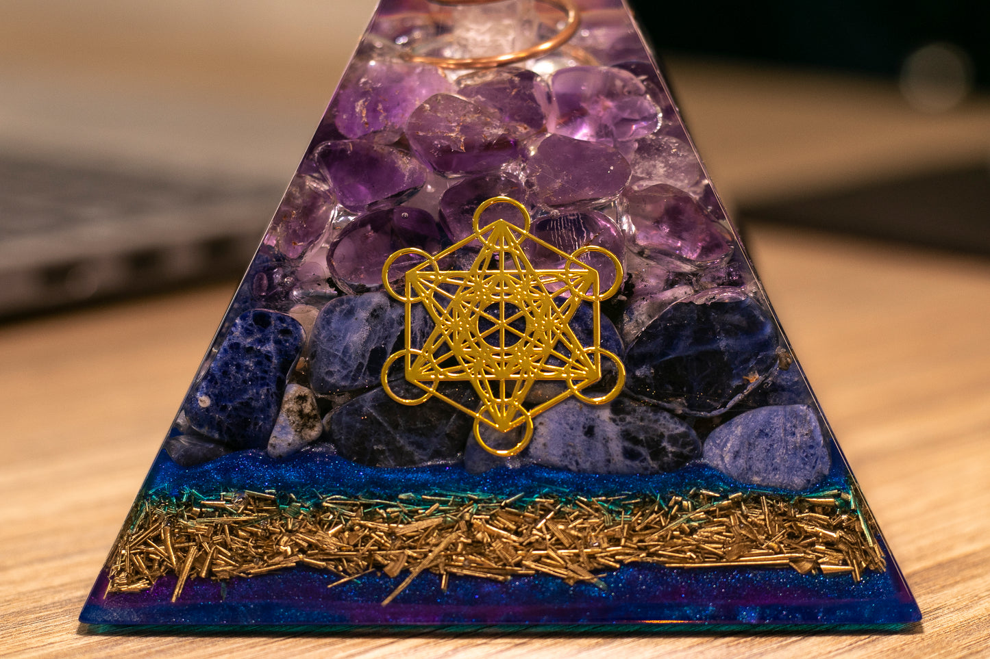 Orgonite de Harmonia, sofisticação e energia positiva